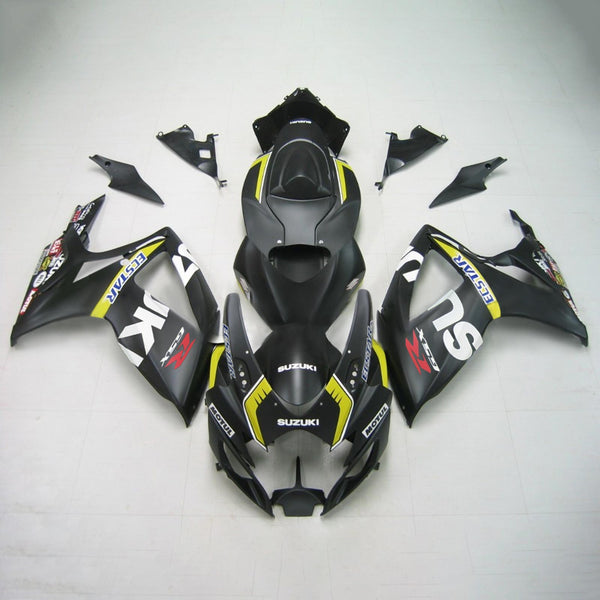 2006-2007 K6 Suzuki GSXR 600/750 injeksjonskinnesett karosseri plast