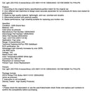 Auto Licht LED-NEBEL X-tremeUltinon LED H8/H11/H16 12834UNIX2 12V10W Für PHILIPS