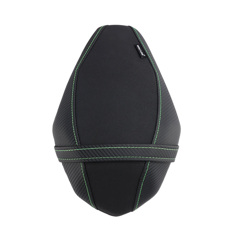 2021-2023 KAWASAKI ZX-10R/RR Hinten Passagier Sitz Kissen Pu Sozius Flache G-Stitch