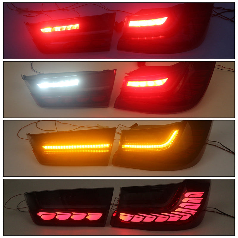 2019–2024 BMW 3 -serie G20 G80 M3 L&R Red LED baglygter.
