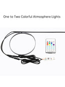 Sentralkontroll Ambient Interiør Fargerikt LED-flytende dekorativt lys 110cm+35cm