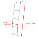 2014-2024 Ford Transit Van mit mittlerem Dach, Edelstahl-Transporterleiter 093TM