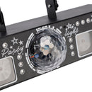 5-i-1 laser magisk ball med UV-blits og fjernkontroll for 96 bilder