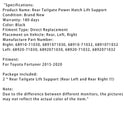 2015-2020 Toyota Fortuner Elektrisk baklucka Gasfjäder 6892071030 6891071032