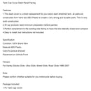 1986-2007 Harley Electra Glide, Ultra Glide, Street Glide, Road Glide Fuel Cap Cover Fairing