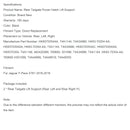 2016-2018 Jaguar F-Pace X761 2pcs suportes de porta traseira elétrica HK8370354AA