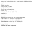 Luftmassenmesser 22680-4M500 für Nissan Patrol GU Pulsar N16 2000-2003