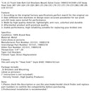 5,3 L LS Lkw Seite Bolzen Spule Klammern Montieren Ventil Abdeckung 19005218 D585 LSX Swap