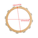 Koblingsfriktionsdisk sæt matcher Suzuki AN650 Burgman 650 2003-2016 21441-24F00
