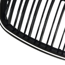 2007-2014 For BMW X6 E71 frontstøtfanger nyregrill i høyglans sort 51137185223 51137185224