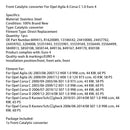 2000/09-2003/06 Opel Corsa C X01 1.0 973 ccm, 43 KW, 58 PS Front Catalytic converter 849415 R1620089