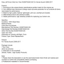 2008-2017 Honda Accord Gray Left Driver Side Sun Visor 83280TA5A51ZA