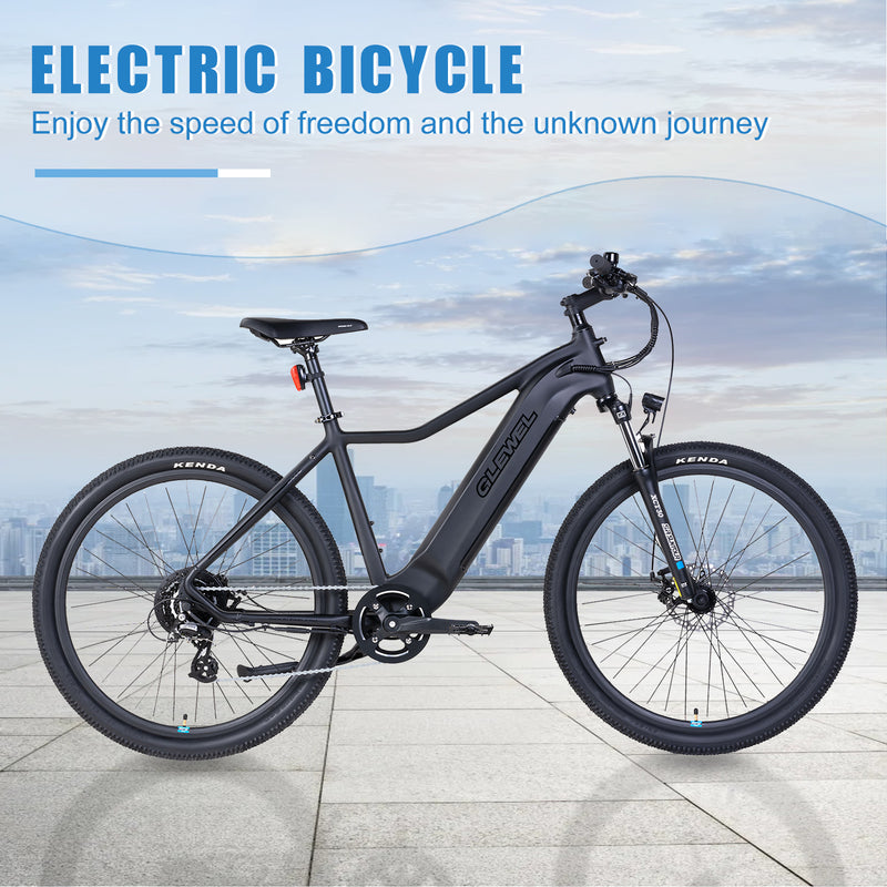 27,5" 36V 16,5AH 250W 7-växlad elcykel Elcykel aluminium