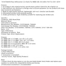 2012 BMW 640I Rear Differential 3.23 Ratio 33107584444