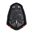 2019–2024 Triumph Street Triple hinten 765 765S 765R Beifahrersitzkissen PU Sozius flach schwarz