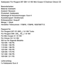 Peugeot 308 I (4A_, 4C_) 1.6 16V Catalytic Converter 1706F6 18307587713