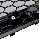 ST Style Gloss Black Mesh Front Bumper Grill Für Ford Focus MK4 2018-2021