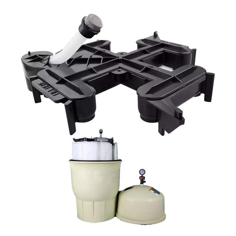 Övre distributör med ventilation 59023700 för FNS plus filter FNSP24 FNSP36 FNSP48