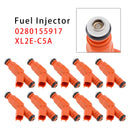 10 Stück Kraftstoffeinspritzdüsen für Ford F250 F350 F450 F550 6.8L V10 Mercury 0280155917