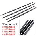 4-piece outer door seal strip 82210M6000 for Kia K3 Forte Cerato 2019-2023