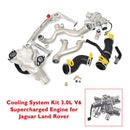 2014-2021 Jaguar F-Type 3.0L V6 - Gaskühlsystem-Kit Kompressormotor LR092992 LR090630