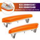 Pari-sivumarkkerilampun merkkivalojen kotelo Mini R60 10-17 R61 12-17