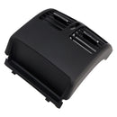 Abdeckung für die Lüftungsdüsen der hinteren Mittelkonsole der Mercedes-Benz C-Klasse W204 (2007–2014), schwarz