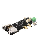 Raspberry Pi multifunktionsudvidelseskort HDMI dobbelt 4K-udgang med Pi5/Pi4B