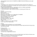 BMW G01/G02/G30 LED-Scheinwerfersteuergerät 63115A0AFB9 ohne Laserlicht 63115A0AFB9