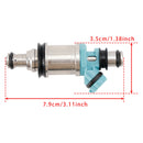 6 Stück Einspritzdüsen für Lexus GS300 und Toyota Supra, 3,0 l, ohne Turbo, Baujahre 1993–1997, Teilenummer 23250-46050