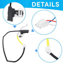 W11307244  W10682535 Pesukoneen kannen lukko ja W10837741 Kannen pysäytin Maytagille