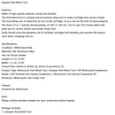 Univerzální motocyklový nástroj na odvzdušňování vidlice Diy Tlumič na opravu odpružení