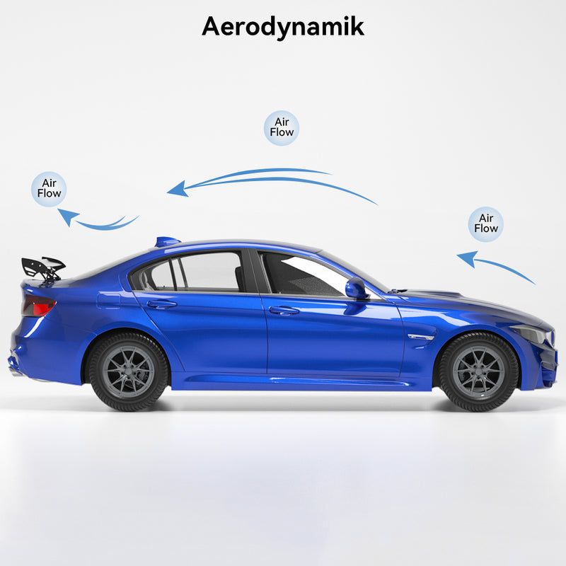 Universal justerbar letvægts GT aluminium bagvinge racerspoiler Generisk