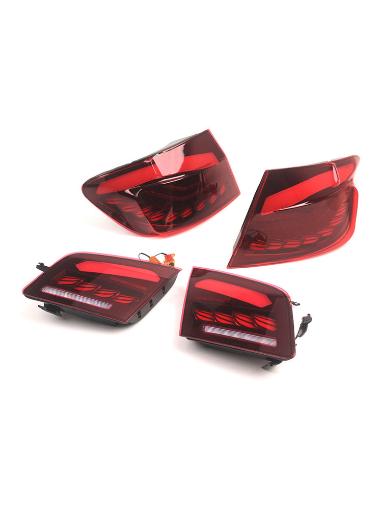 2010–2016 6. Generasjon 5 -serie F10 F18 M5 L&R Red LED baklys.