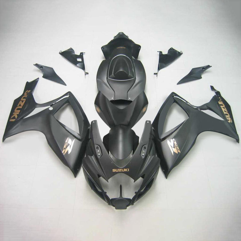 2006-2007 K6 Suzuki GSXR 600/750 kit de carenado de inyección cuerpo plástico