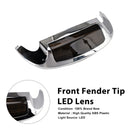 LED-Linse für die vordere Kotflügelspitze, passend für Electra Glide Ultra Limited Low 2014-2023