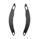 Steering wheel shift paddles for Mitsubishi ASX 2013-15, aluminum black