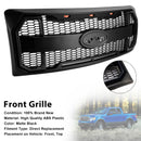 2009–2014 Ford F150 Matt Black Raptor Style Front -Floor Bar Grill Grill s LED
