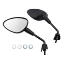 Mirror M8 Shorty left&right Black For Piaggio Vespa Sprint 50 125 150 Scooter