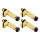 4 peças injetores de combustível para MAZDA MX-5 Miata RX-8 RX-7 1.3 1.8L 2.0L 195500-4450