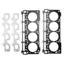 2012–2014 Chrysler 300 6.4L 392ci V8 HEMI 6.4 Hemi MDS-Stößel Nockenwellensatz Zylinderkopfdichtungen Schrauben 53021726AD 53022340AC