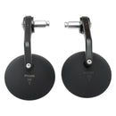 2x Custom Black CNC Aluminium Bar End Sidespejle til Street Twin & Scrambler