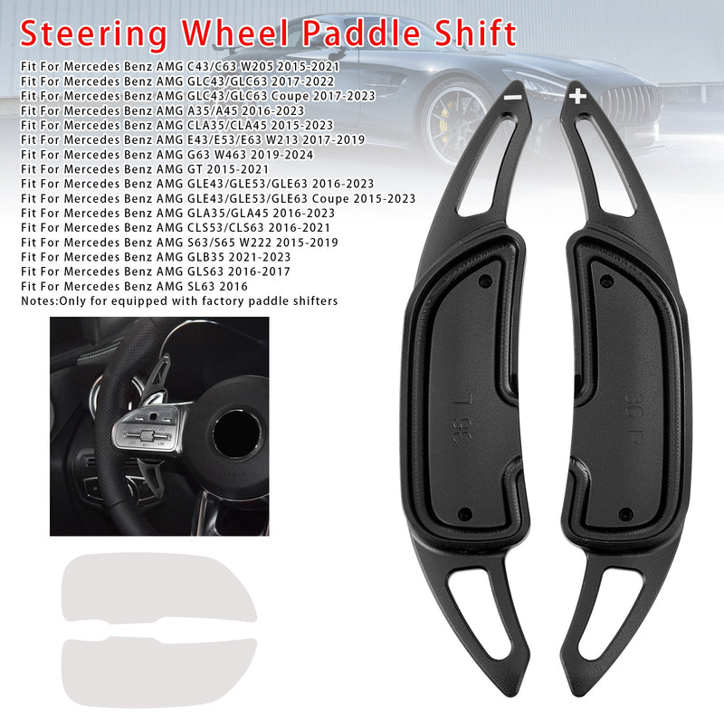 Steering Wheel Paddle Shifter Extension For Mercedes Benz AMG
