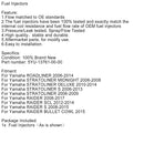 Polttoaineen ruiskuttajat 5YU-13761-00-00 Yamaha Stratoliner Raider Roadlinerille