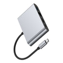 4-in-1-telakointiasema TYPE-C - RJ45 100M HDMI USB3.0 PD -liitäntä MacBookille