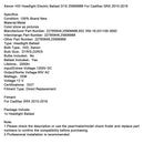 2010-2016 Cadillac SRX Xenon HiD-ajovalojen sähköliitäntälaite D1S 25906888