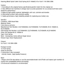 2004–2008 Ford F-150 Lenkrad Spiralkabel Wickelfeder 8L3Z-14A664-A