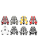Verkleidungssatz aus spritzgegossenem ABS-Kunststoff für Honda ADV350 2022-2025