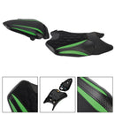 2024-2025 Für Kawasaki Ninja 500 Z500 Raider Soziussitz-Set vorne &amp; hinten, Schwarz 2