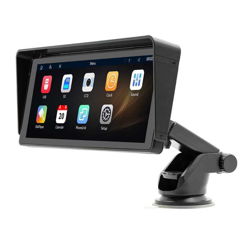 10,26" auton MP5-soitin Bluetooth-auton FM-lähetin Langaton Carplay 4 LED -kamera